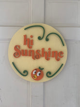 Load image into Gallery viewer, Disney Hi Sunshine Orange Bird Wood Sign
