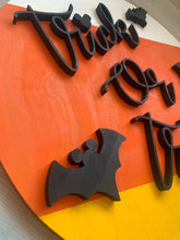 Load image into Gallery viewer, Mickey Trick-or-Treat Halloween Sign
