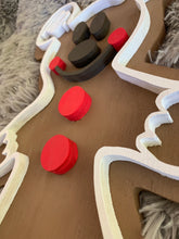 Load image into Gallery viewer, 18” Christmas Gingerbread Mickey Wood Sign
