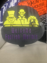 Load image into Gallery viewer, Foolish Mortals Wood Sign
