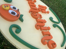 Load image into Gallery viewer, Disney Hi Sunshine Orange Bird Wood Sign
